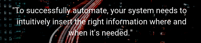 Successfully automate